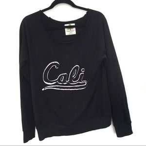 [GREEN SLEEVED] Distressed Cali Sewn Long Sleeve L